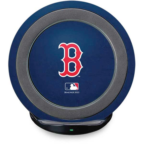 MLB Boston Red Sox - Solid Distressed Fast Charge Wireless Charging Stand Skin